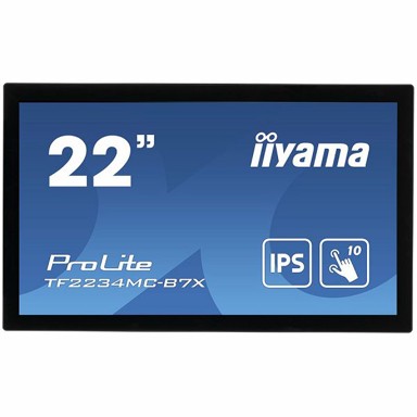 IIYAMA Monitor 21,5" PCAP Bezel Free 10P Touch, 1920x1080, IPS panel